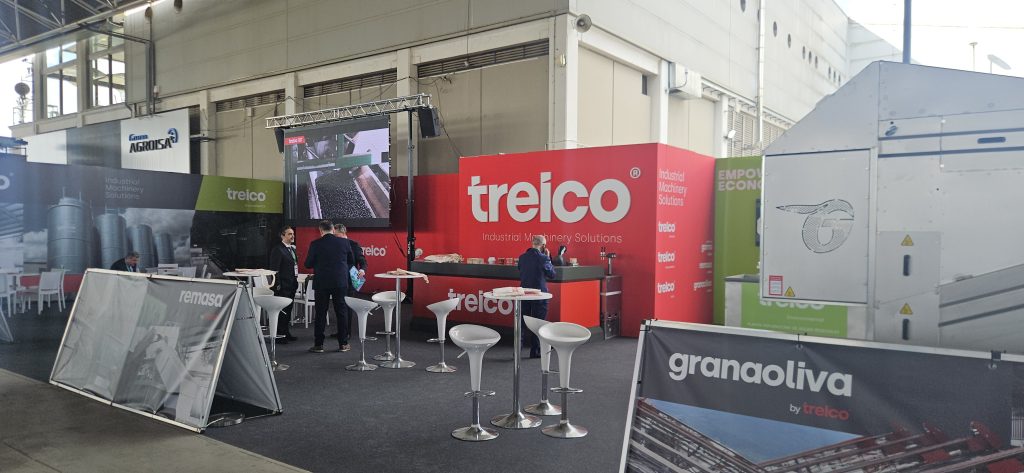 Treico's stand at Expoliva in 2025
