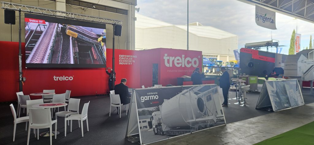 Treico's stand at Expoliva 2025