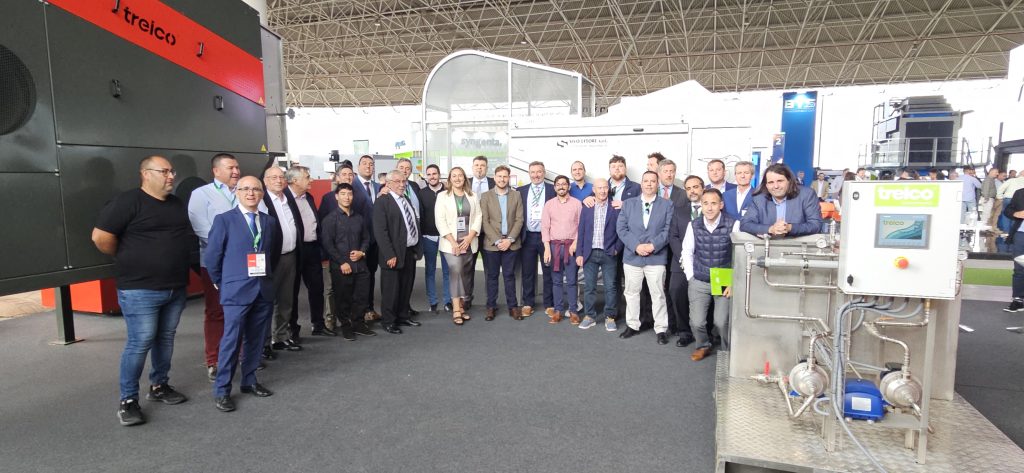 The Treico team at the Expoliva 2025 fair