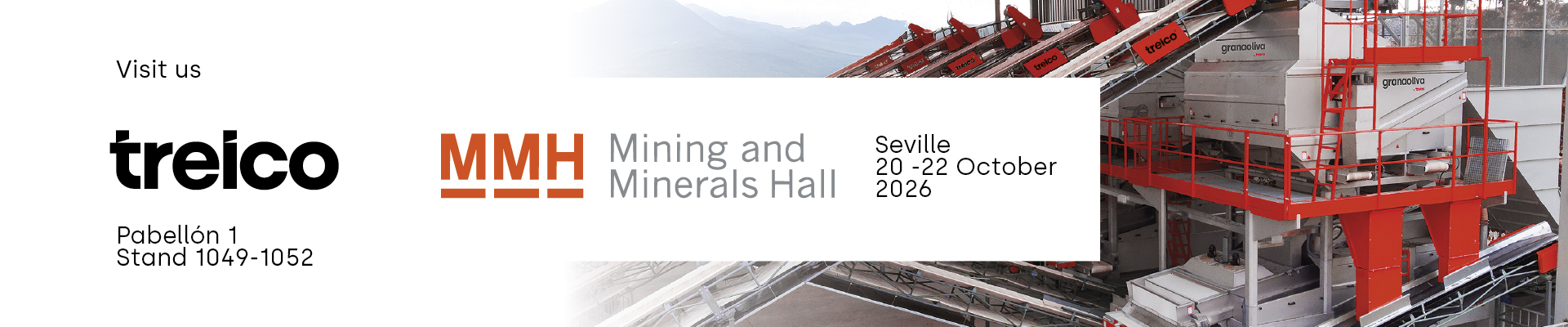 Treico estará presente en Feria MMH Minería Extracciones